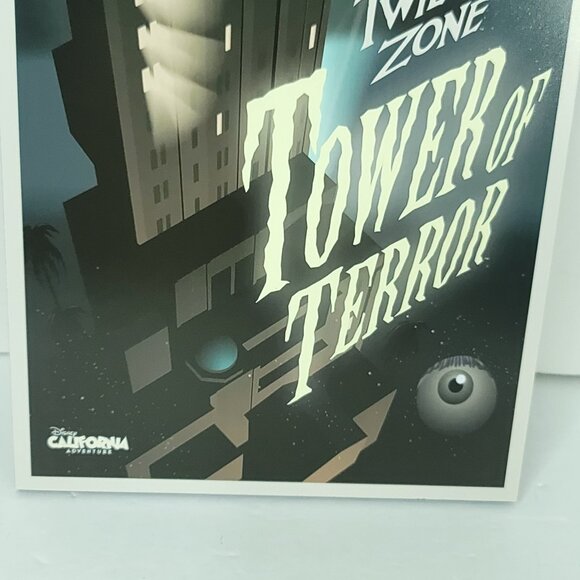 Tower Of Terror Twilight Zone Wall Photo Art Board Print 11.75in x 7.25in - Picture 2 of 7